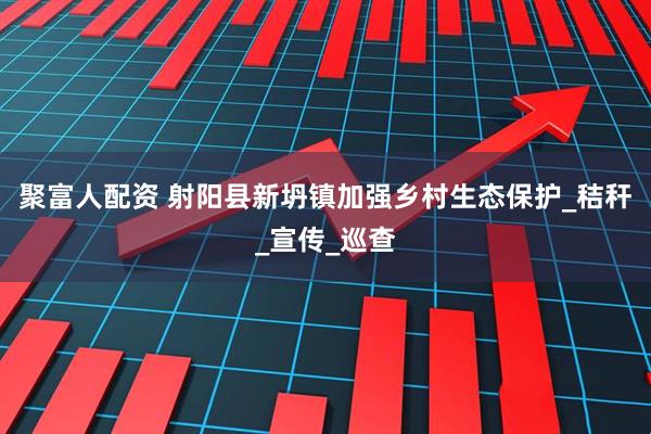聚富人配资 射阳县新坍镇加强乡村生态保护_秸秆_宣传_巡查
