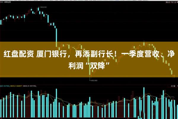 红盘配资 厦门银行，再添副行长！一季度营收、净利润“双降”