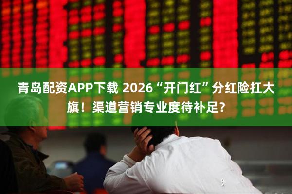 青岛配资APP下载 2026“开门红”分红险扛大旗！渠道营销专业度待补足？